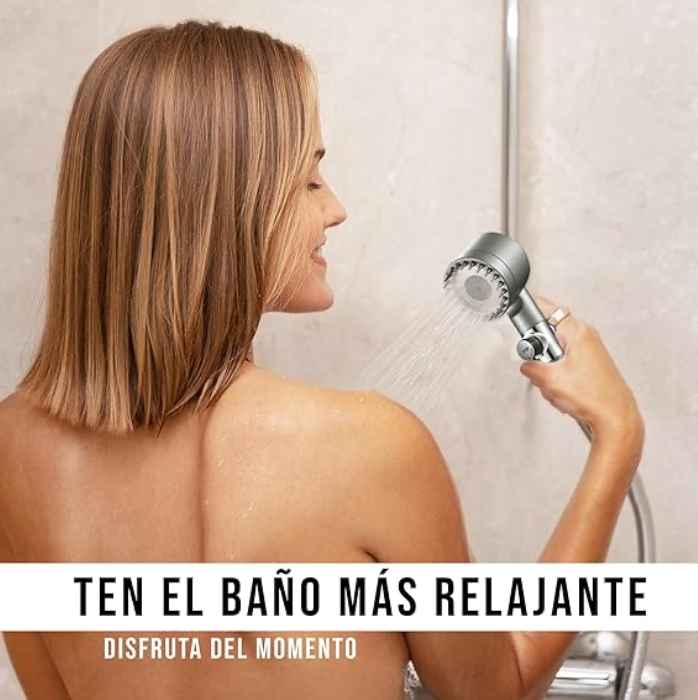 🚿 DUCHA MASAJEADORA DE ALTA PRESIÓN