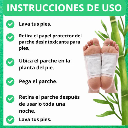Kinoki Detox - Elimina toxinas acumuladas en el cuerpo.
