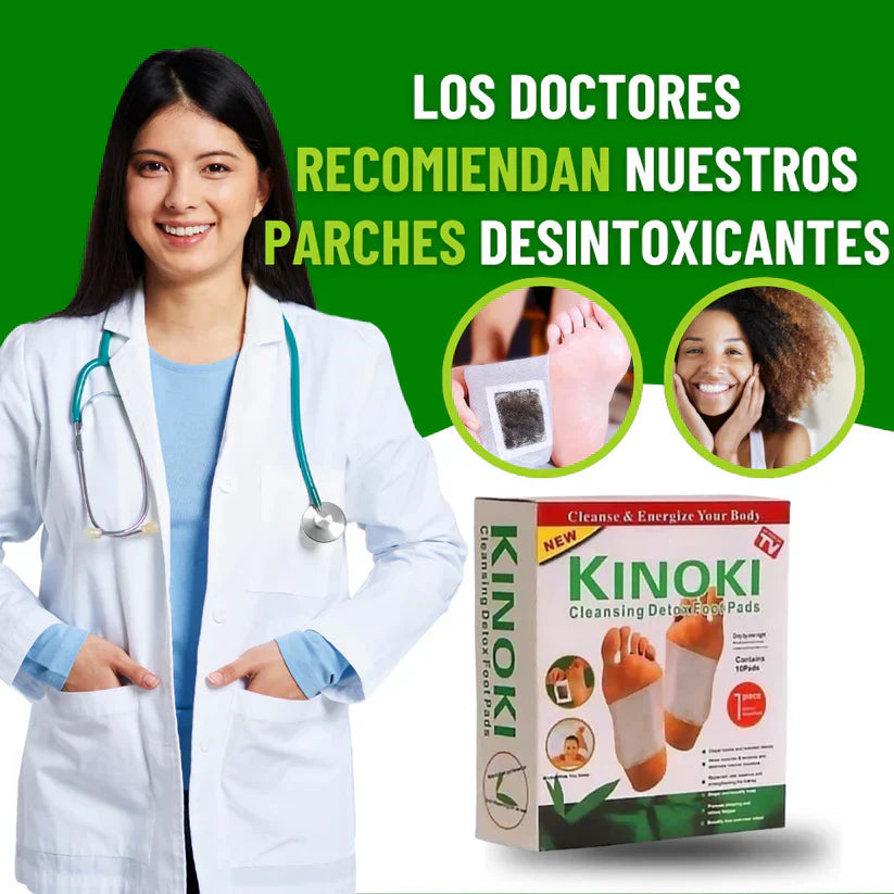 Kinoki Detox - Elimina toxinas acumuladas en el cuerpo.