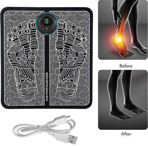 MASAJEADOR DE PIES ELÉCTRICO PORTÁTIL USB (40% DE DESCUENTO)