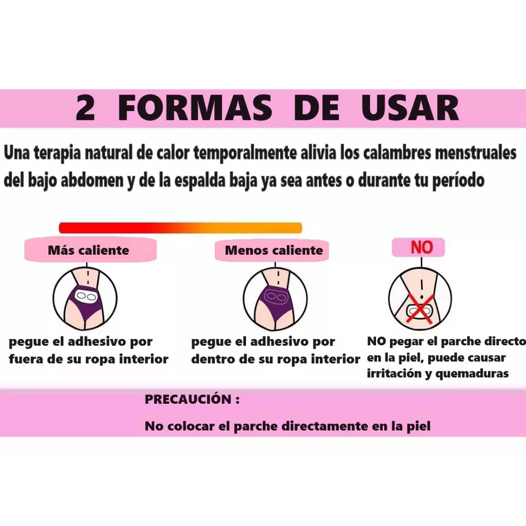 ✨ PACK 8 TOALLAS MENSTRUALES ALIVIA EL DOLOR ✨