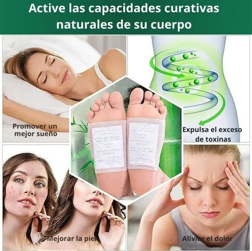 Kinoki Detox - Elimina toxinas acumuladas en el cuerpo.